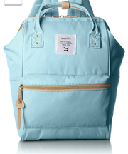 アネロのリュック・水色・2017/9/9夜電車内の画像