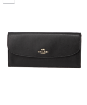 黒のコーチの長財布の画像