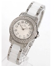 フォリフォリ 女性用腕時計 シルバーの画像