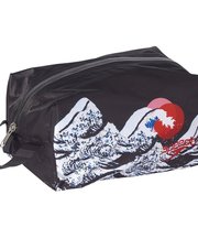 黒いSPEEDDOのナイロン袋（カード、イヤホン、携帯バッテリー）の画像