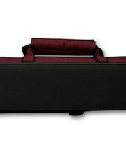 ビリヤードキュー（ワインレッドのソフトケース入り）の画像