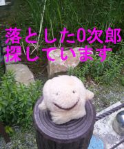 O次郎のぬいぐるみマスコットの画像