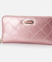 ピンキーダイアン ピンクの長財布の画像