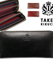 TAKEO KIKUCHI の 黒の長財布の画像