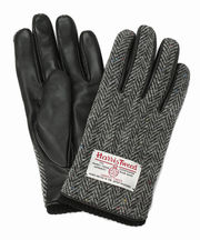 ハリスツイードの手袋、右手側の画像