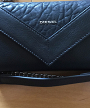 DIESEL 黒 長財布の画像