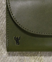 緑色(オリーブ色)のcoen長財布の画像