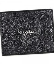 ガルーシャ黒2つ折り財布の画像