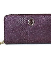 長財布 紫色の画像