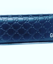 GUCCI 長財布 紺色の画像