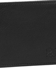 イルビゾンテの黒い二つ折財布の画像