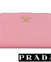PRADA ピンク 二つ折り財布 財布の画像