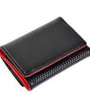 黒の三つ折り財布の画像