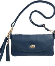 小さいカバンぽい財布、ジーパン「青」の画像