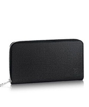 大阪駅ルイヴィトン 黒長財布 ラウンドファスナー 落としましたの画像