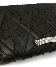 クロムハーツ黒長財布の画像