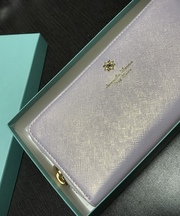 サマンサタバサの長財布 薄ピンクの画像