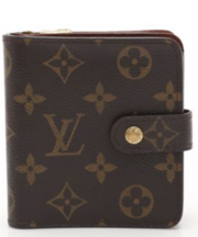 ルイヴィトンの二つ折り財布の画像