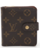 ルイヴィトンの二つ折り財布の画像