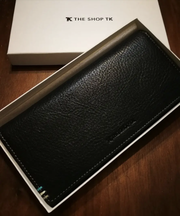 黒い長財布〔タケオキクチ〕の画像