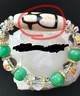 天然石のブレスレットの画像