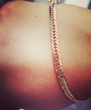 18k喜平のブレスレットの画像