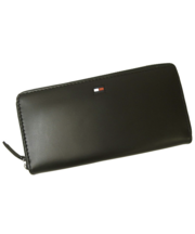 トミーの黒い長財布の画像