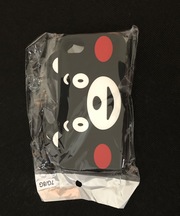 くまモンのシリコンカバーをしたiphone8の画像