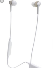 Bluetoothイヤホン白色（ATH-CKR75BT）の画像