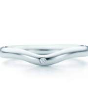 ティファニーのエルサ・ペレッティ カーブド バンドリングの画像