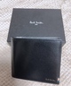 PaulSmith 黒の折りたたみ財布の画像