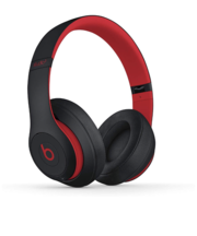 beats 黒×赤 ヘッドホン ワイヤレスの画像