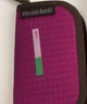 mont-bellの紫の二つ折り財布 の画像