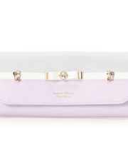 サマンサタバサのラベンダーの長財布の画像