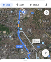 黒い長財布(DIESEL)の画像