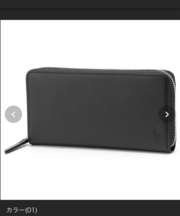 黒のPOLOの長財布の画像