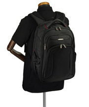 黒のビジネスバッグ（リュックサック）の画像