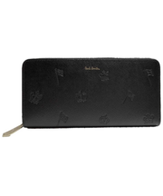 黒い長財布の画像