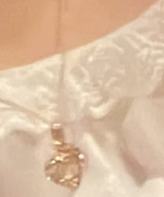 ネックレス、ハート型、ゴールドの画像