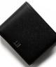 黒い革製の二つ折り財布(dunhill)の画像