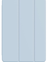 水色のカバーのiPadの画像
