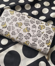 革製で出来たミニオン柄の長財布を落としました。の画像