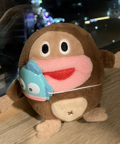 サク山チョコ次郎の手のひらサイズのぬいぐるみの画像