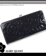 マリークワント長財布（黒）の画像