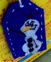 黒いコーチの長財布の画像