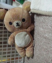 リラックマぬいぐるみの画像