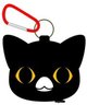 黒いネコ  黒猫 キーケース ぬいぐるみ ポーチ 鍵の画像