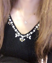 ハリーウィンストンのネックレス リリークラスターミニの画像