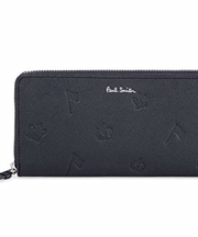 黒いポールスミスの長財布 の画像