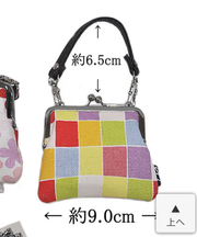 小さいがまぐち、鍵の 2つの画像